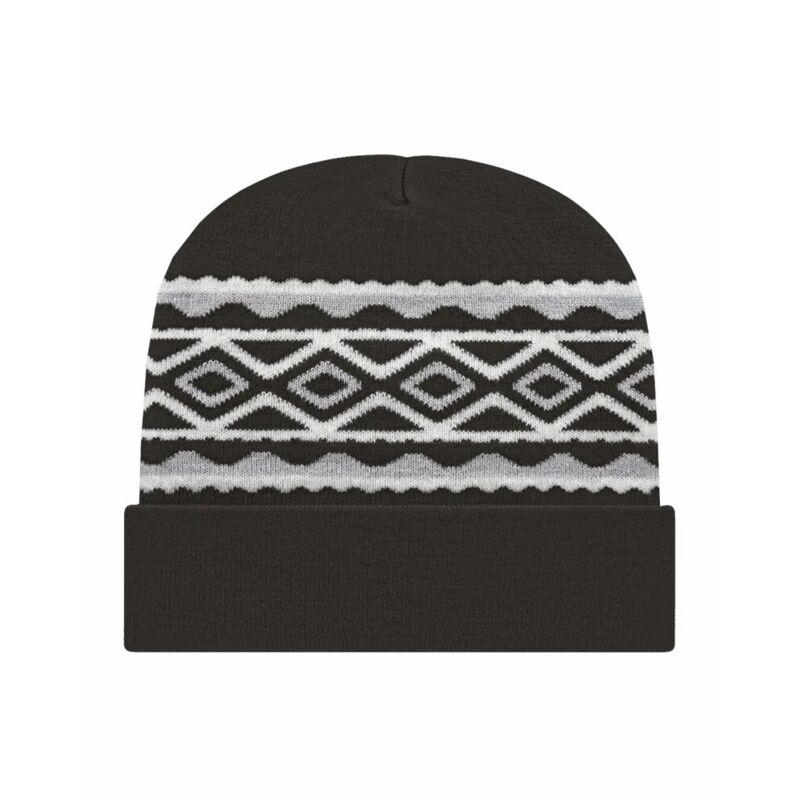 USA- Made Diamond Cuffed Beanie Thumbnail