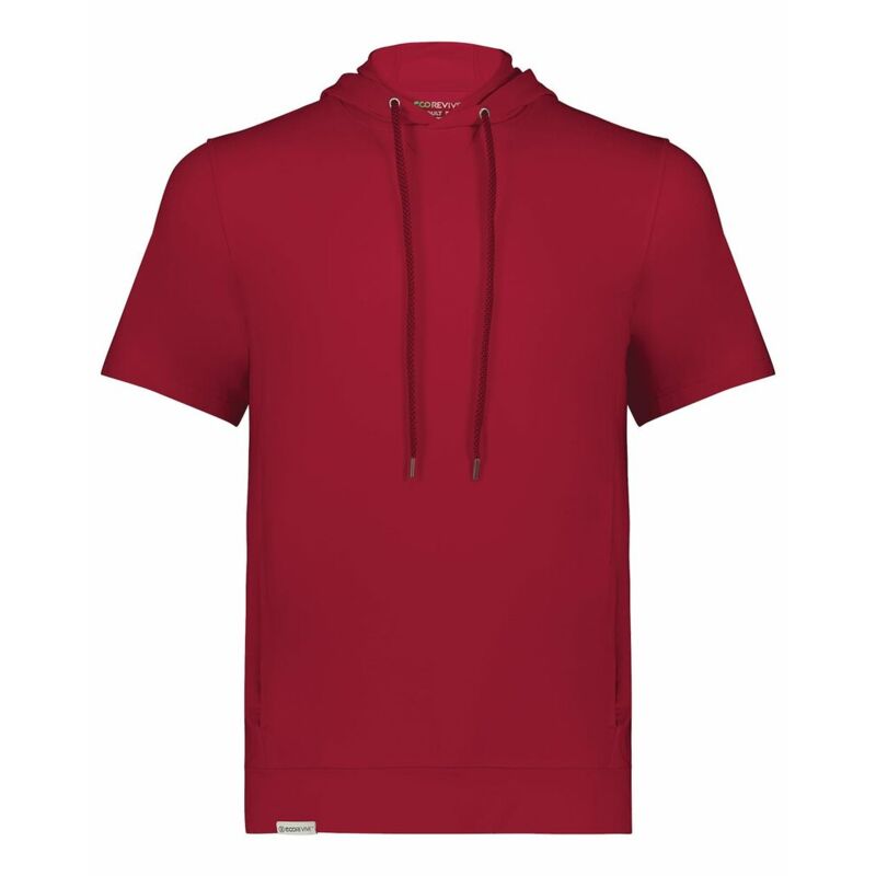 Youth Eco Revive™ Ventura Soft Knit Short Sleeve Hooded Sweatshirt Thumbnail