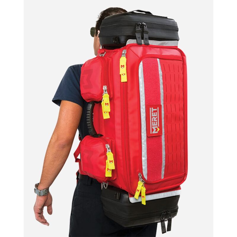 OMNI™ PRO X Red Convertible Backpack Bag Thumbnail