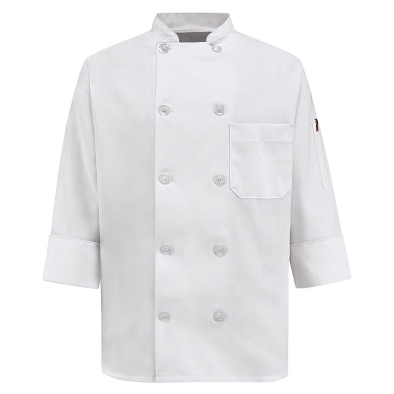 Women's Ten Button Chef Coat Thumbnail
