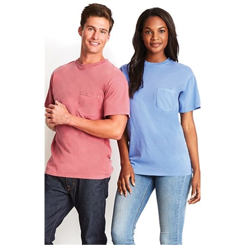 Unisex Inspired Dye Pocket T-Shirt Thumbnail