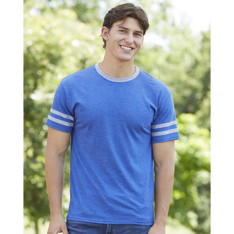 Unisex Triblend Varsity Ringer T-Shirt Thumbnail