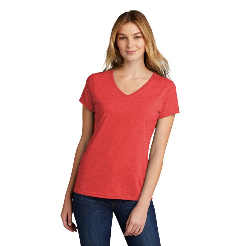 Women's Tri Blend V Neck Tee Thumbnail