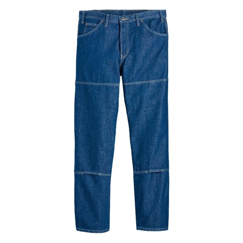 Men's Extended Sizes Industrial Double Knee Jeans Thumbnail