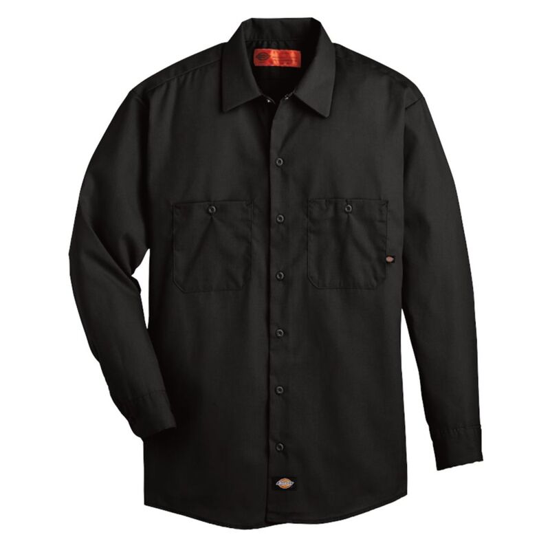 Men's Industrial Long Sleeve Work Shirt Thumbnail