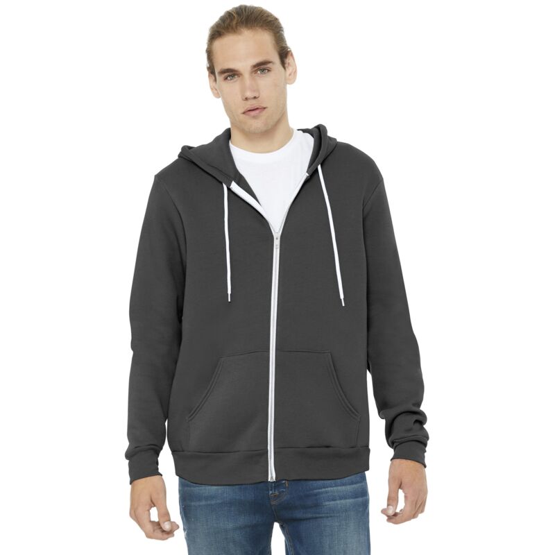 Unisex Sponge Fleece Full Zip Hoodie Thumbnail