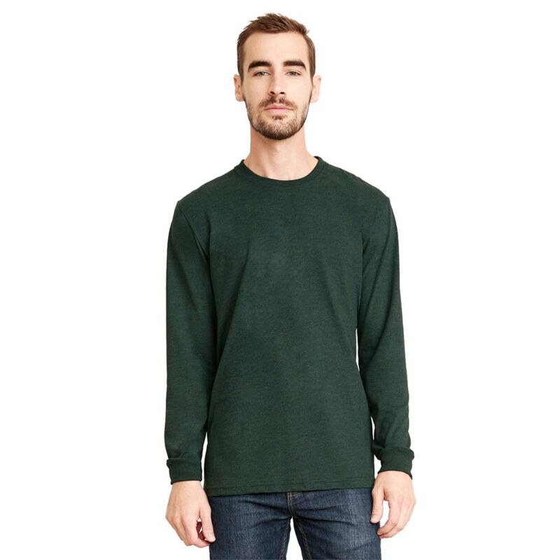 Unisex Sueded Long Sleeve Crew Thumbnail