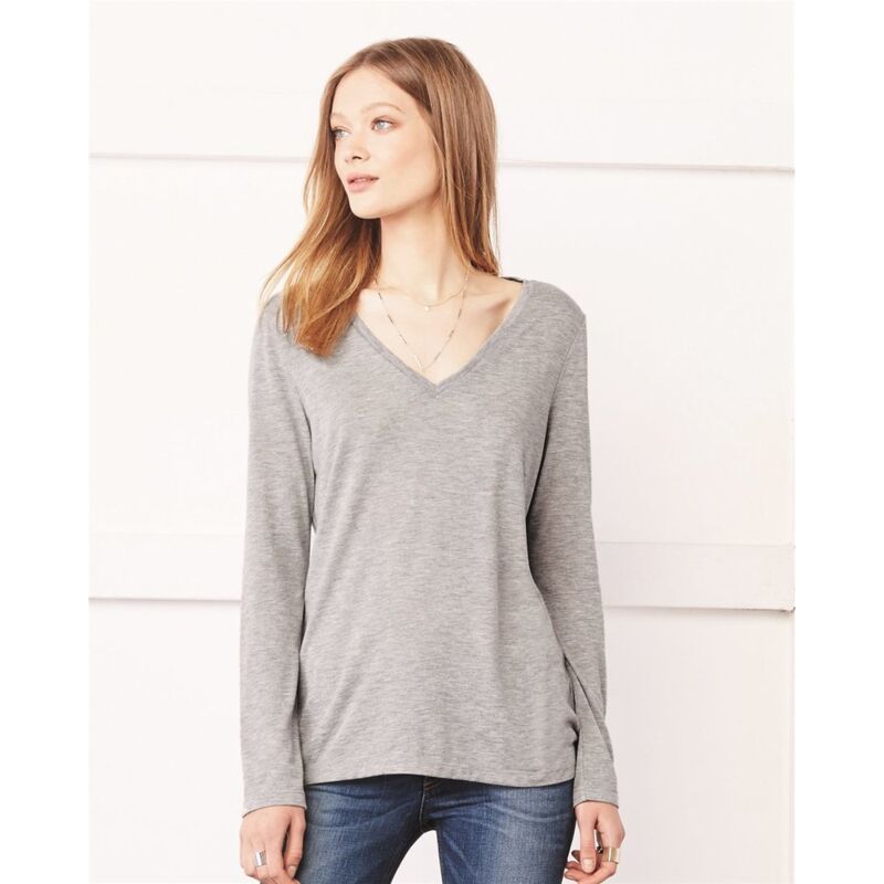 Women's Flowy Long Sleeve Tee Thumbnail