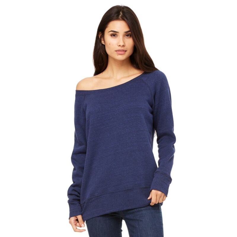 Women's Sponge Fleece Wideneck Sweatshirt Thumbnail