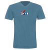 Unisex Triblend Short Sleeve V-Neck Tee Thumbnail