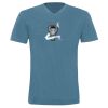 Unisex Triblend Short Sleeve V-Neck Tee Thumbnail
