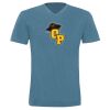 Unisex Triblend Short Sleeve V-Neck Tee Thumbnail