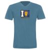 Unisex Triblend Short Sleeve V-Neck Tee Thumbnail