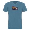 Unisex Triblend Short Sleeve V-Neck Tee Thumbnail