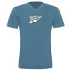 Unisex Triblend Short Sleeve V-Neck Tee Thumbnail