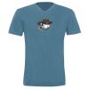 Unisex Triblend Short Sleeve V-Neck Tee Thumbnail
