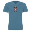 Unisex Triblend Short Sleeve V-Neck Tee Thumbnail