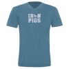Unisex Triblend Short Sleeve V-Neck Tee Thumbnail