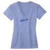 Women's Triblend Deep V-neck Tee Thumbnail