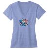 Women's Triblend Deep V-neck Tee Thumbnail
