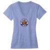 Women's Triblend Deep V-neck Tee Thumbnail