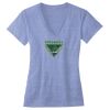 Women's Triblend Deep V-neck Tee Thumbnail
