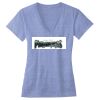Women's Triblend Deep V-neck Tee Thumbnail
