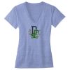 Women's Triblend Deep V-neck Tee Thumbnail