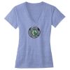 Women's Triblend Deep V-neck Tee Thumbnail