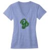 Women's Triblend Deep V-neck Tee Thumbnail