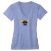 Women's Triblend Deep V-neck Tee Thumbnail