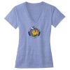 Women's Triblend Deep V-neck Tee Thumbnail