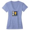 Women's Triblend Deep V-neck Tee Thumbnail
