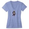 Women's Triblend Deep V-neck Tee Thumbnail