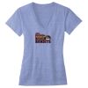 Women's Triblend Deep V-neck Tee Thumbnail