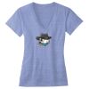 Women's Triblend Deep V-neck Tee Thumbnail
