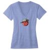Women's Triblend Deep V-neck Tee Thumbnail