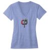Women's Triblend Deep V-neck Tee Thumbnail