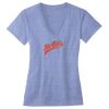 Women's Triblend Deep V-neck Tee Thumbnail