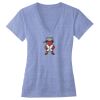 Women's Triblend Deep V-neck Tee Thumbnail