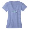 Women's Triblend Deep V-neck Tee Thumbnail